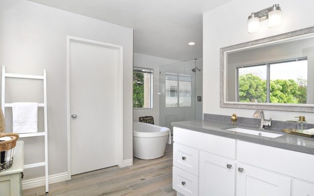 bathroom, remodel, modern